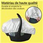 Zamboo Housse Siege Auto Bebe pour l'Été, Protection Cosy Universelle, Effet Rafraissant, Anti-Surchauffe, Anti-Thermique - Pour