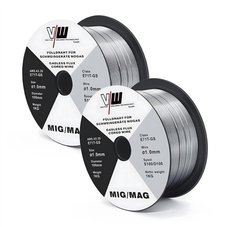 VECTOR Fil Fourré Sans Gaz MIG MAG 1