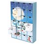 BRUBAKER Calendrier de l'Avent à Remplir - Village de Noël sous la Neige 2024 - Calendrier de Noël DIY avec 24 Portes pour Bons 