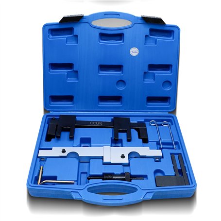 CCLIFE Outil de réglage moteur Outil de verrouillage de la chaîne de distribution des arbres à cames compatible avec BMW N43 116