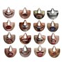 Bada Bing 30 motifs de masques de nez amusants pour boîte photo, mariage, JGA et anniversaire – Masque comme déguisement photo, 