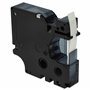 vhbw Ruban remplacement pour Dymo 40920, D1 pour imprimante d'étiquettes 9mm Blanc sur Transparent