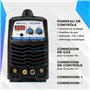 IPOTOOLS TIG-200R poste a souder TIG - Poste à souder TIG avec 200A 230V IGBT, 3 en 1 Poste TIG, MMA électrodes, Poste de Soudag