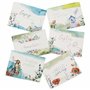 5x18x8cm - 6 cartes postales de Pâques supplémentaires - Emballage cadeau