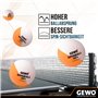 GEWO SPINBALLS Lot de 40 balles de Tennis de Table en Plastique avec Coutures – Balles de ping Pong pour l'entraînement au Spin 