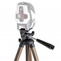 TronicXL Trépied 1,30 m pour niveau laser ligne croix laser Bosch Dewalt Makita Flex Leica Stanley Meterk Tacklife Huepar Fireco