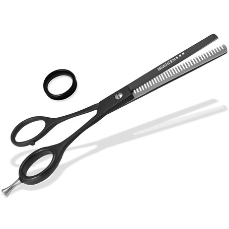 Ciseaux de coiffeur de qualité supérieure - Ciseaux de coiffeur - Ciseaux à modeler - Dents d'un côté - Ciseaux à effiler - En a