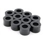 Design61 Lot de 10 entretoises rondes en polyéthylène haute densité 8 mm x Ø 15/8,2 mm M8