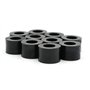 Design61 Lot de 10 entretoises rondes en polyéthylène haute densité 8 mm x Ø 15/8,2 mm M8