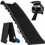 CADOCA® Rampe Pliable pour Chiens avec Réflecteurs Escalier pour Chien Capacité de Charge 90kg Robuste Rampe de Coffre Voiture