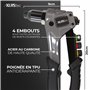 KLRStec® Kit professionnel de pinces à rivets, incluant 120 rivets et 4 perceuses de type HSS - Pince à rivets pop de haute qual