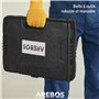 Arebos Coffret d'outils 108 pièces | Jeu de clés à douilles | Jeu de clés à douilles et d'embouts | Boîte à cliquets | Boîte à c
