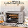 1400W Tischbackofen mit 1h Timer