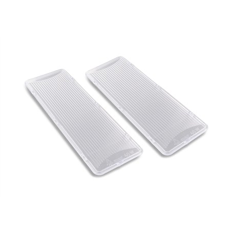 DEKAROX Lot de 2 couvercles de lampe 175 x 60 mm pour hotte aspirante Bosch Siemens Neff 264984 00264984