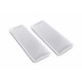 DEKAROX Lot de 2 couvercles de lampe 175 x 60 mm pour hotte aspirante Bosch Siemens Neff 264984 00264984