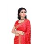 Trendofindia Rouge très Joli Saree/Sari dans Bollywood CA103