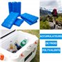 ToCi Lot de blocs réfrigérants pour sac isotherme ou glacière de 400 ml chacun, Lot de 8
