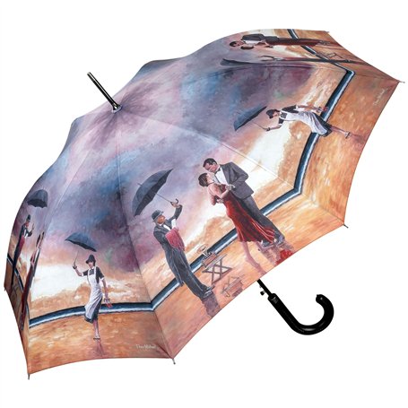 VON LILIENFELD® Parapluie Automatique Femme Homme Art Theo Michael: Hommage to the Singing Butler