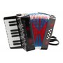 Classic Cantabile Bambino - Accordeon enfants, noir, 8 basses