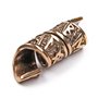 Drachensilber Bijou de barbe Runes Perle de barbe Bronze Bijoux Perle de cheveux Bijoux Perle