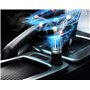 Technaxx Purificateur D'air De Voiture Ioniseur Assainisseur d'air Portable Enlève Mauvaises Odeurs Cigarettes Fumée Odeur alime