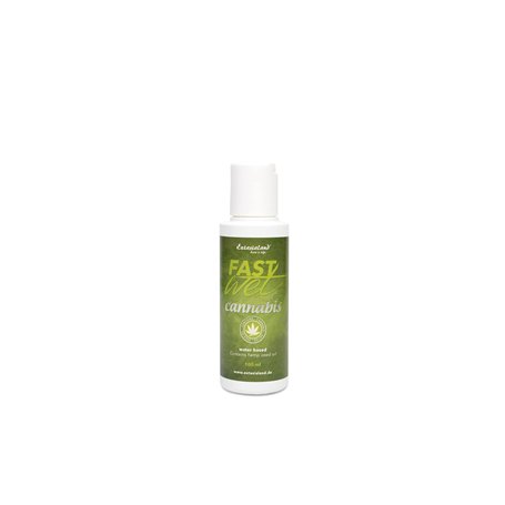 Extasialand Fastwet Cannabis Gel Lubrifiant 100 ml Lubrifiant à base de l'eau avec l'huile des graines de chanvre Sativa water b