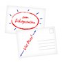 Edition Colibri Lot de 100 cartes postales vierges à personnaliser et à imprimer - Papier blanc de 250 g - Convient pour les imp