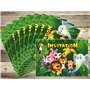 Edition Colibri (10968 FR Lot de 10 Cartes d‘invitation ANIMAUX DE ZOO en Français pour un anniversaire d‘enfant ou pour une par