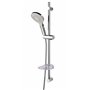 Pommeau de douche Slim Neo 5 avec barre de douche de 11 cm et 3 positions réglables pour pommeau de douche