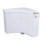 Structio International Réservoir de chasse d'eau d'angle en plastique pour WC - Réservoir de chasse d'eau - Réservoir de chasse