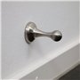 Stoppwerk Butoir de porte magnétique MS011 en aspect acier inoxydable - Butée de porte avec matériel de fixation au sol et au mu