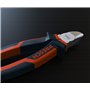 Presch Pince coupante de côté 160 mm - Coupe-câble professionnel trempé pour une coupe précise - Pince électricien avec poignée 