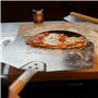 Mahlzeit Set de 4 pièces pour pizza | Pierre à pizza avec pelle, coupe-pizza et spatule | Pierre à pizza pour four et grill | Se
