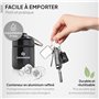 Bouchons d'oreilles de protection d'oreille Senner PartyPro avec étui en aluminium, idéal pour les fêtes, concerts, facile à tra