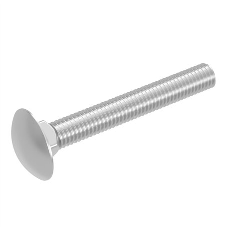 Boulon de carrosserie SECCARO M8 x 60 mm