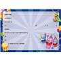 Edition Colibri (11072 FR Lot de 10 Cartes d‘invitation MONSTRES drôles en Français pour un anniversaire d‘enfant, pour une part