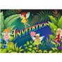 Edition Colibri 10 Cartes d‘invitation en Français FÉES DU PAYS MAGIQUE: lot de 10 cartes d'invitation pour un anniversaire de f