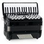Classic Cantabile Accordéon 72 basses "Secondo V" noir