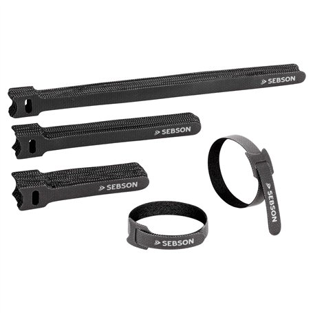 SEBSON Attache Câble Réutilisable