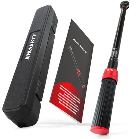 HASKYY Clé dynamométrique 1/2" 65-350Nm Clé dynamométrique automobile industrielle Cliquet Clé à cliquet