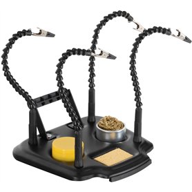 Stagecaptain LH-400 Aide au soudage - Une main secourable pour les travaux de bricolage et de soudure station support - Eponge d