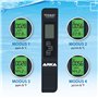 ARKA myAQUA PH Mètre & TDS/EC Set – Parfaitement calibré pour Les Aquariums, Les piscines, Les étangs et l'eau Potable. Idéal po