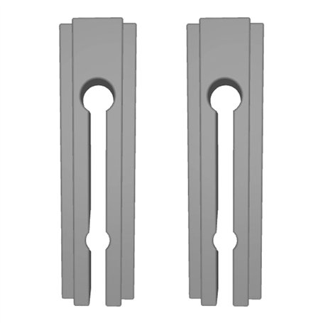 ULROAD Lot de 2 adaptateurs pour rails de guidage Bosch PTS 10 T - Pour scie circulaire de table