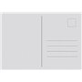 Heite 100 cartes postales vierges blanches DIN A6 - Artisanat créatif - Concevoir des cartes postales individuelles - Papier d'i