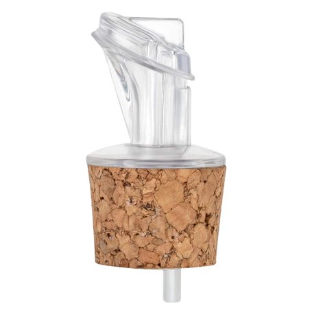 Bec verseur en plastique avec liège | large | convient pour huile