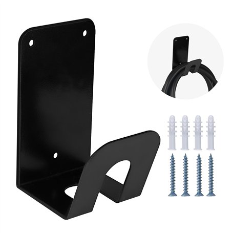 Tera Support de câble de Charge EV : Support Mural Robuste Crochet en J avec vis pour protéger Organiser Le câble de Charge de V