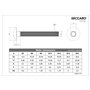SECCARO Lot de 20 vis de carrosserie M6 x 110 mm en acier inoxydable V2A VA A2 DIN 603/ISO 8677 Tête ronde plate avec raccord ca