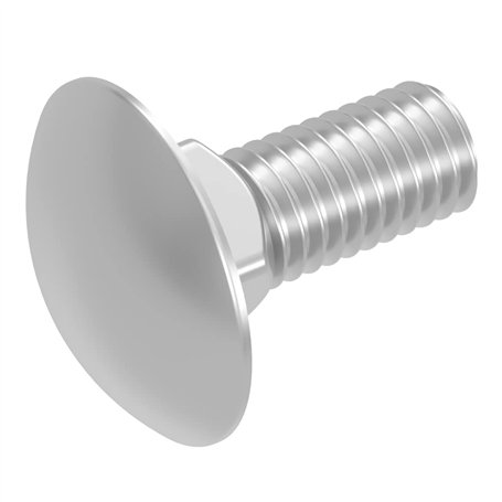 SECCARO Lot de 20 boulons de carrosserie M12 x 30 mm