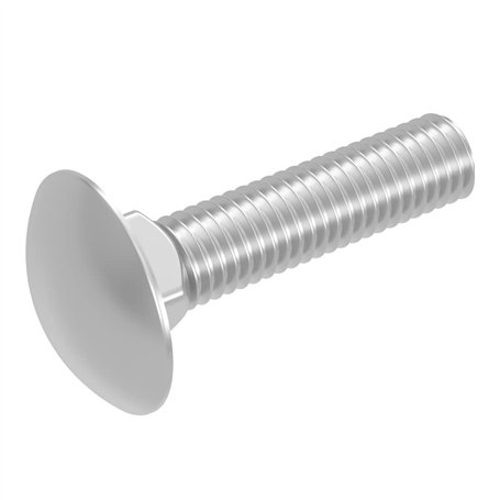 SECCARO Lot de 20 boulons de carrosserie M12 x 50 mm