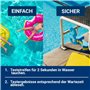 Lot de 150 bandelettes de test 3 en 1 pour piscine Whirlpool & Spa | Testeur d'eau précis | Pour chlore libre, brome, alcalinité
